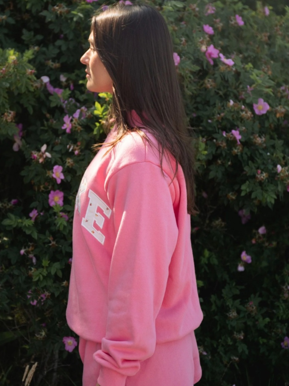 PARKE MAGGIE AND EMMA BLOOM + SUNSET FLORAL SWEATSHIRT - L/XL - NWT - Picture 2 of 6